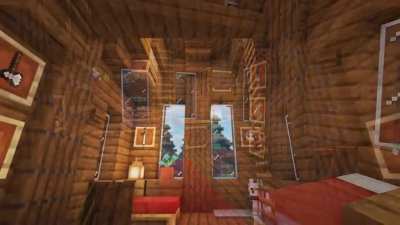 Here's the interior for my Little Cabin