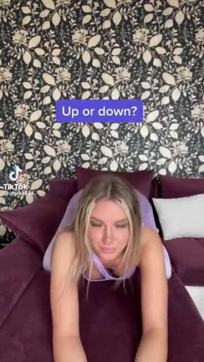 Up or down?