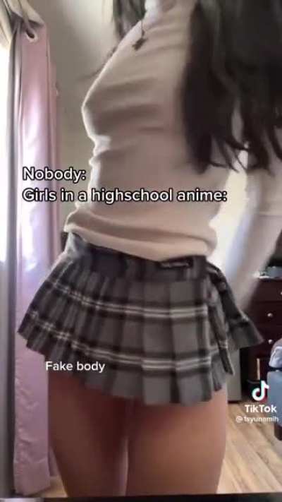 fat ass skinny asian