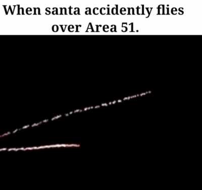 No trespassing Santa.