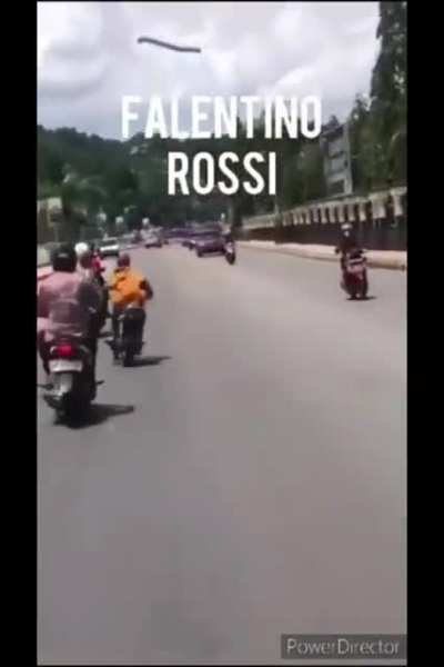 When you ride recklessly