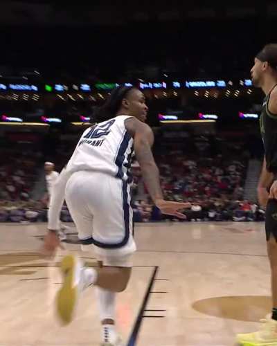 [Highlight] Ja Morant hit Jose Alvarado with the 