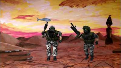 Hecu and opposing force Hecu Sings In the end by linkin park (AI Cover)