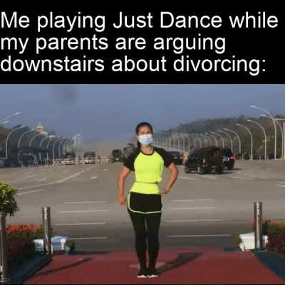 Dance Dance Military Coup.