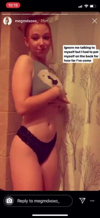 Feeling herself