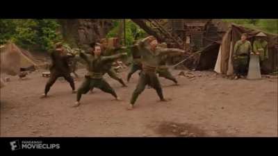 In The Last Airbender (2010), We see a group of Earthbenders dancing and summoning a giant rock. I'm not making this scene or the movie up. This is a real scene from the movie. How disappointing.