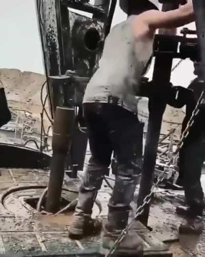 Pretty crazy oil workers