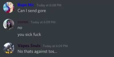 Against TOS