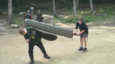 rare footage of young asmongold in training