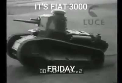 It's FIAT-3000 Friday lads !