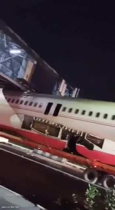 Plane crash.