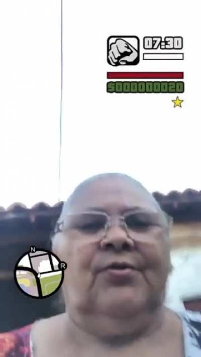 A avó do CJ chat