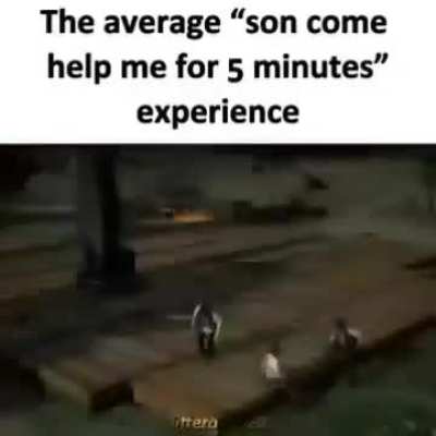 It always takes longer than 5 minutes