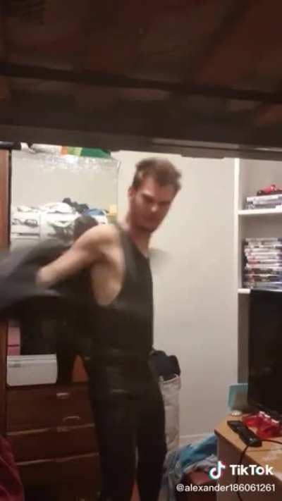 Dude needs to chill. My girls on tik tok.