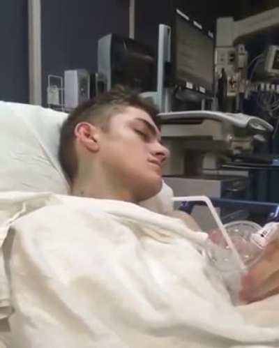 Man tells his height waking up from anesthesia