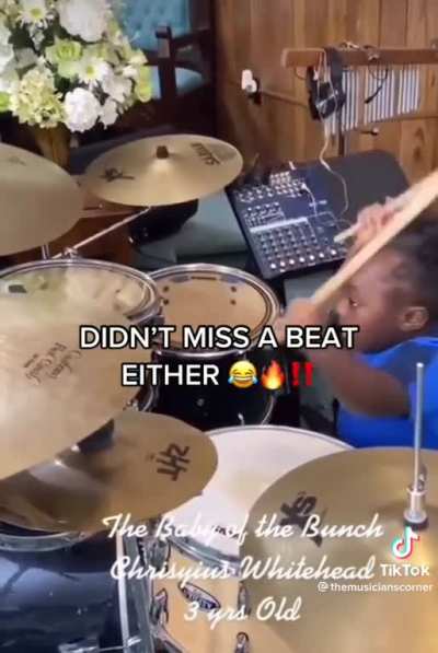 Baby’s killing it