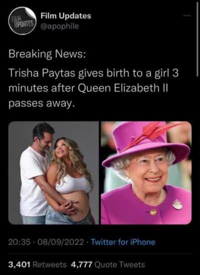 She fucking respawned