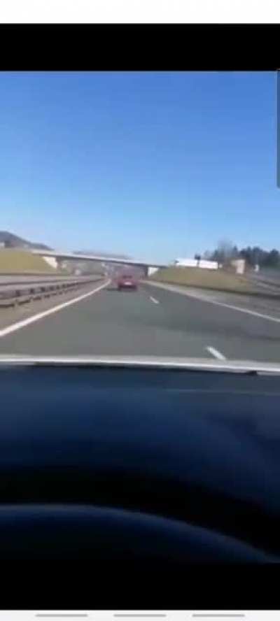 When your expesive car can't overtake an old slavic car.