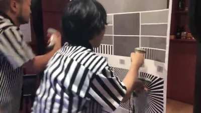 jamming with nothing but barcode scanners and some paper