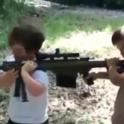 Don't give little man big guns