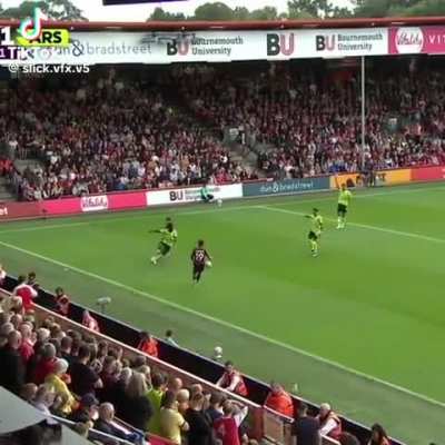 Saka with a beautiful nutmeg