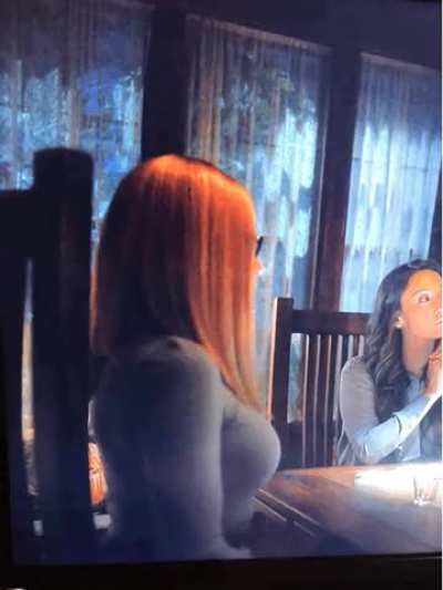 In silent awe of her . . .