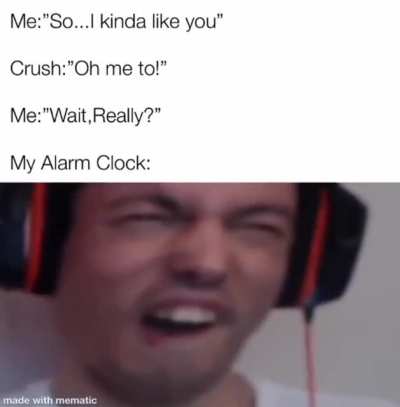 My alarm clock