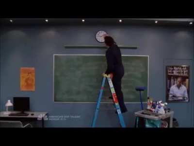 Abed can't handle daylight savings time.