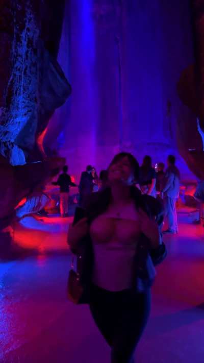 Everyone was too distracted to notice