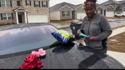 New tesla for her 16th birthday