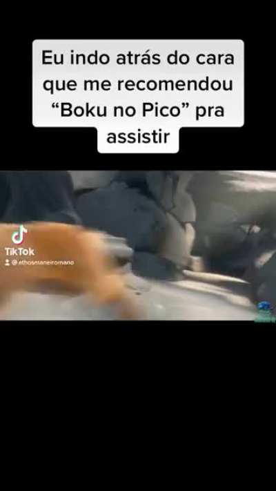 O título está com raiva 😡