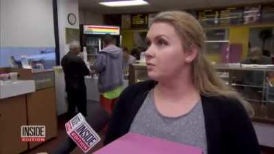 People buy out entire store's doughnuts so the owner can go home and take care of his sick wife