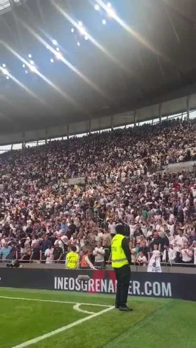 South Stand sings 