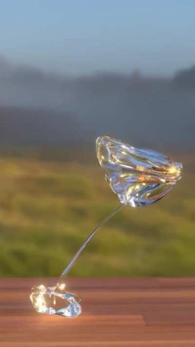 This super slowmo bullet