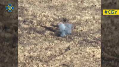 SBU targetting russian infantery with fpv drones