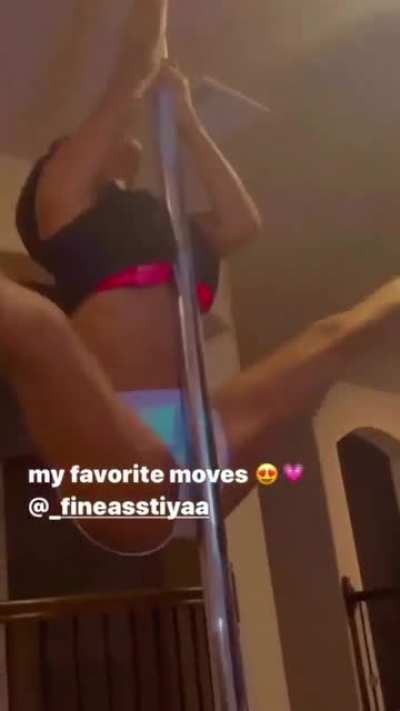 Her lil ass