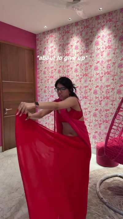 Saree grwm