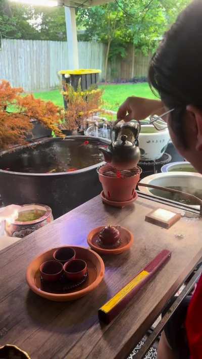 Tea in the Garden