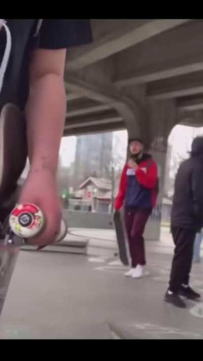 Vancouver woman is stalked so she seeks help from the local skaters and the skatepark