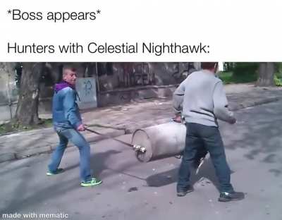 most satisfying part of a strike is the nighthawk shot