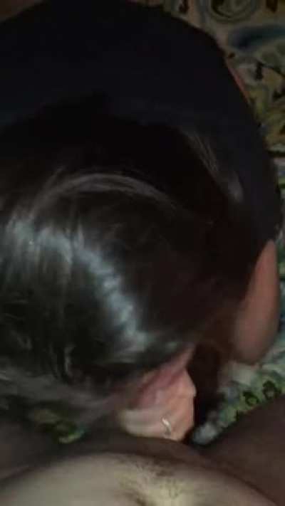 Mommy loves feeling your cock slide down her throat!
