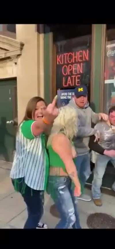 St Patrick's day fun [warring racial slurs]