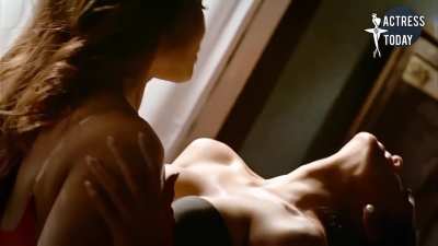 Sadiya Khan and Mahi Khan hot lesbian scene 1 from 