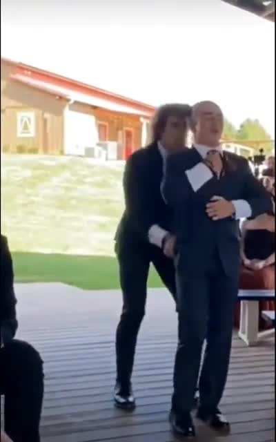 Never invite the clumsy guy to dance at your wedding