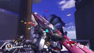 Comic Book Tracer skin has a unique sound effect when you melee an enemy