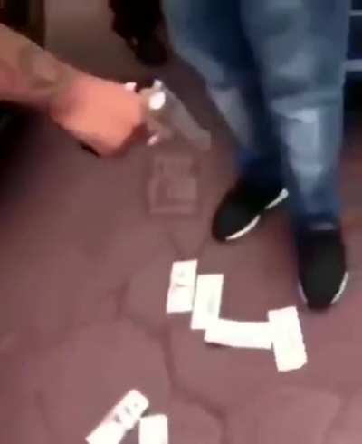 idiots play russian roulette with foot (x-post cringetopia)