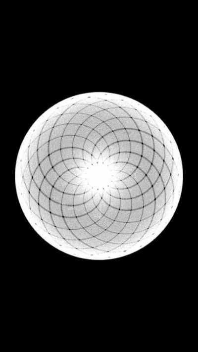 visualisation of pi being irrational