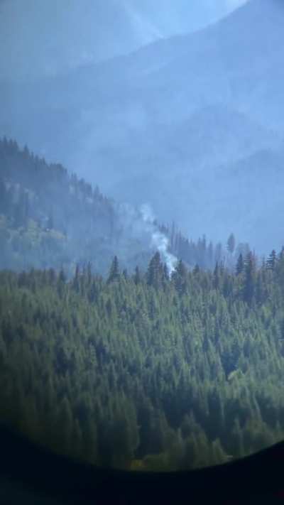 His daily life as a Fire lookout