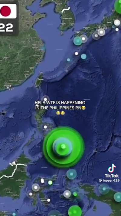 The amount of earthquakes recently in southern Philippines 