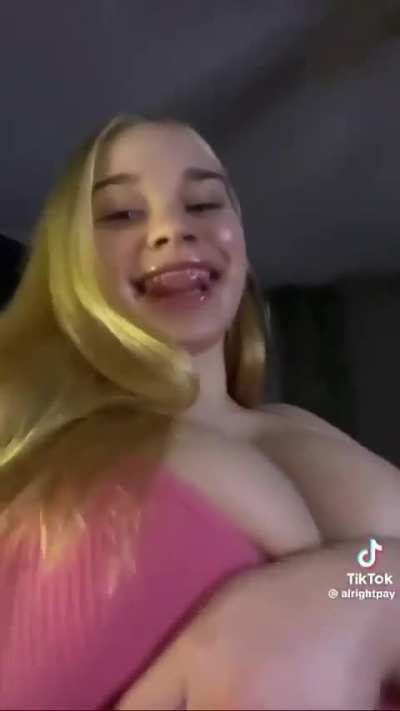 Pink bra